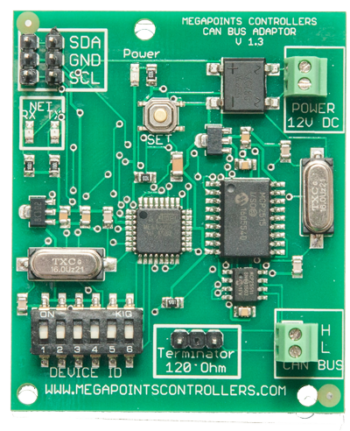 CAN Network Adapter – MegaPoints Controllers