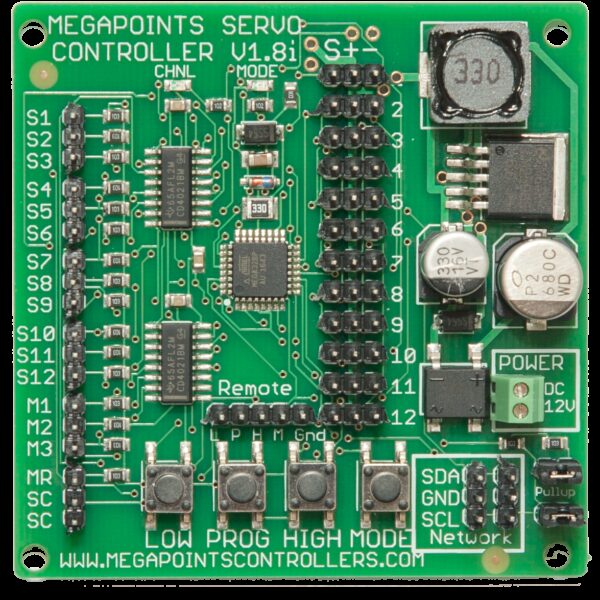 Servo Controller 4R – MegaPoints Controllers