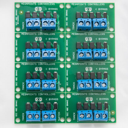 DCC ABC generator to activate the automatic braking circuit on suitably equipped DCC decoders.