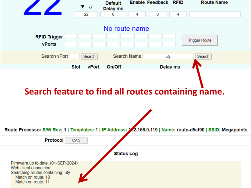 S2 Router screen presentation