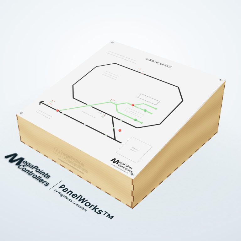 Carrow Bridge in 3D, in its sloping enclosure